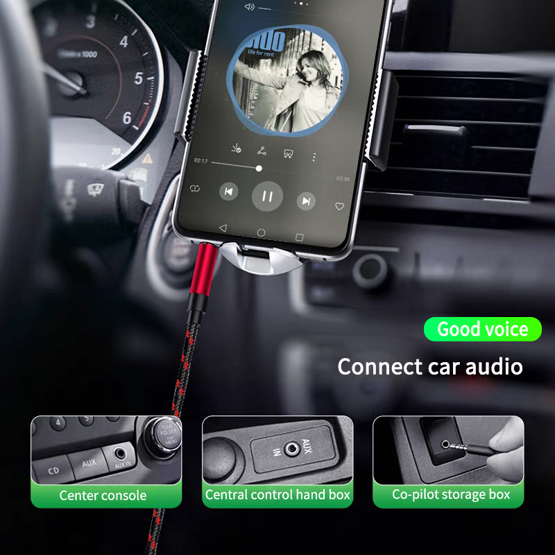 3.5mm Jack Extension Audio Cab - Earphone Splitter Jack ulasan dan harga