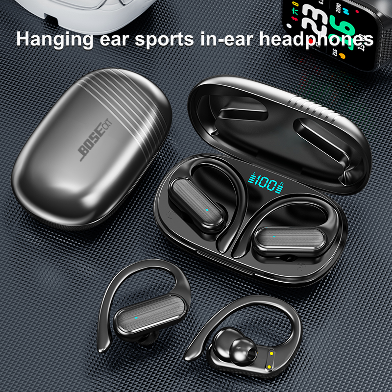 BOSECXT Wireless Earphones Blu - Earbuds Charging Case ulasan dan harga