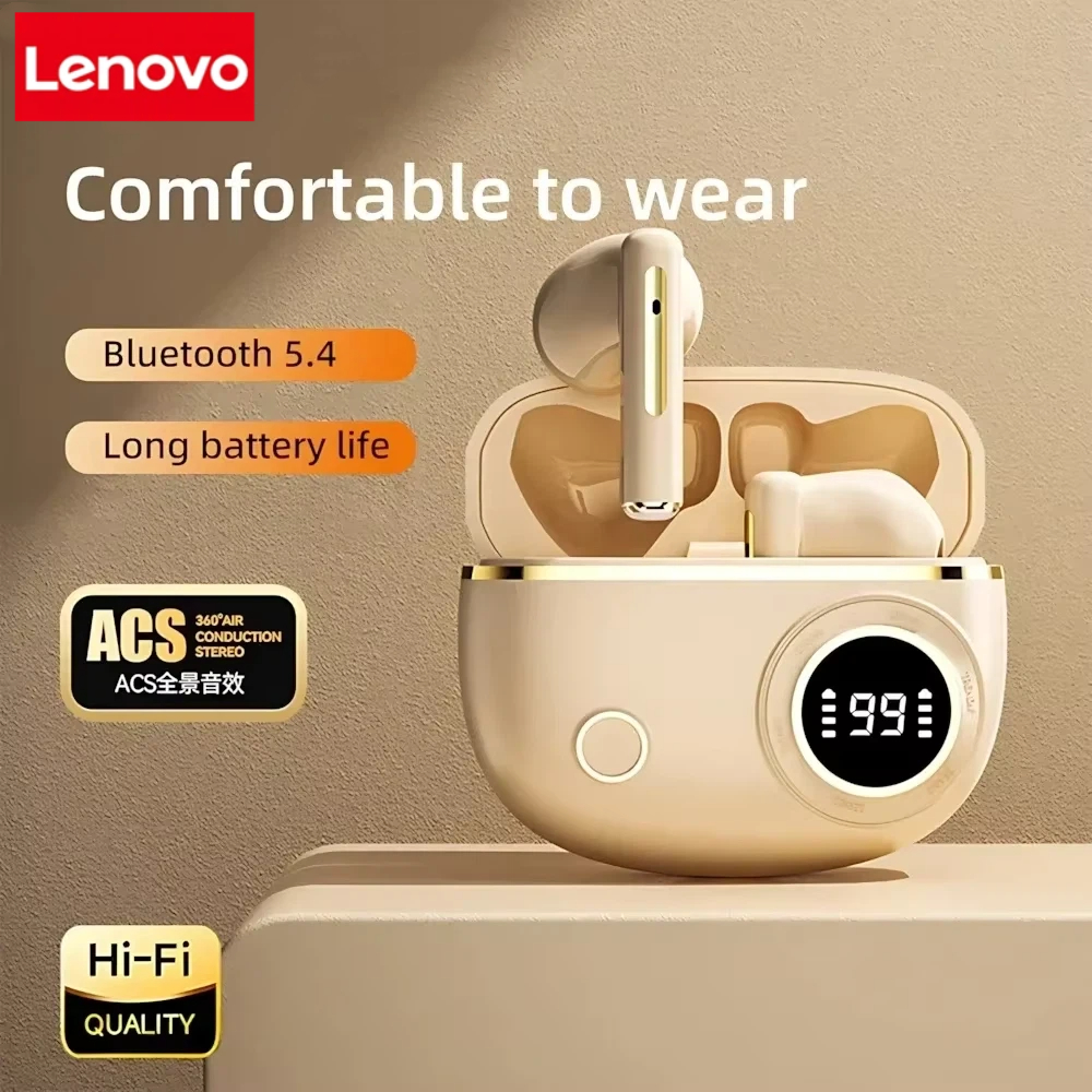 Lenovo TWS Wireless Bluetooth  - Noise Cancelling Headphone ulasan dan harga