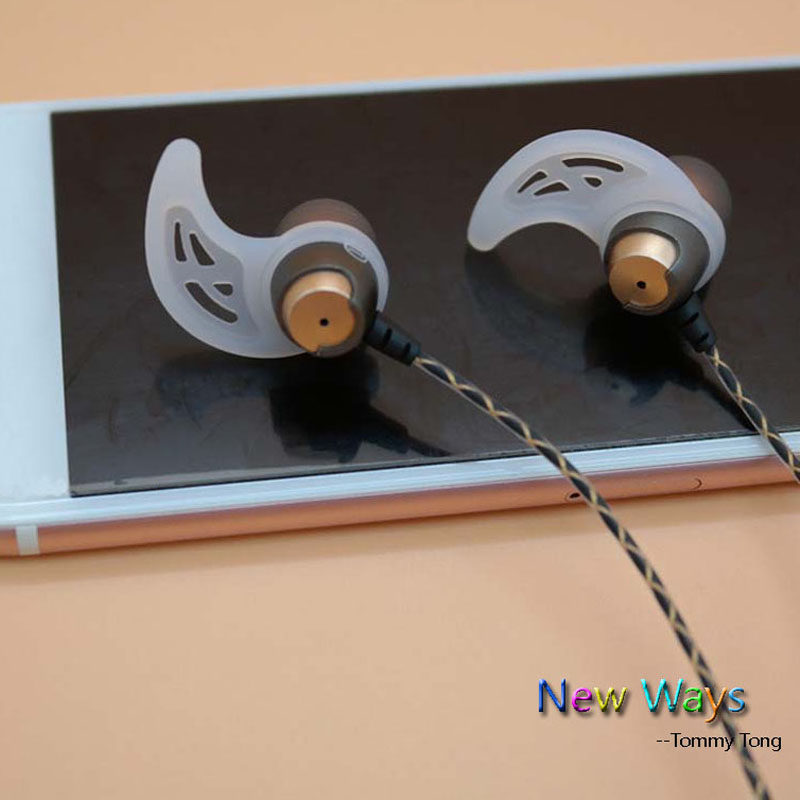 1Pair Silicone Earphone Clip H - Sports Earphone Hook ulasan dan harga