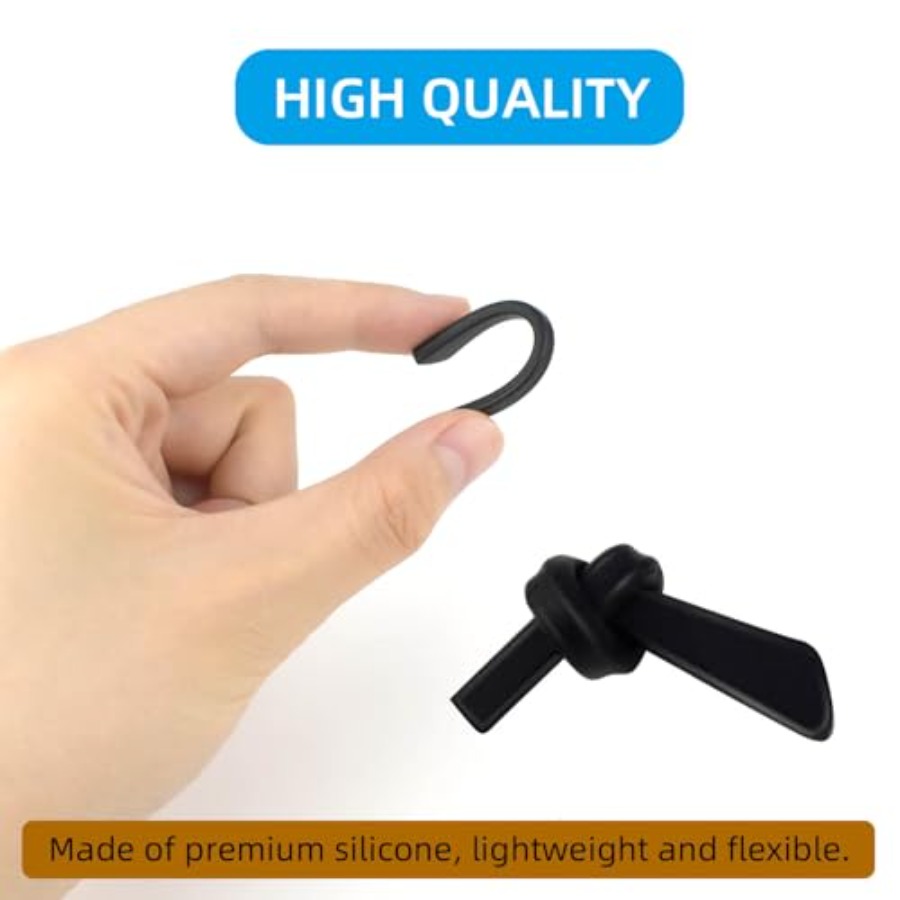 8 Pairs Eyeglass End Tips Ear  - Silicone Ear Tip Replacement ulasan dan harga