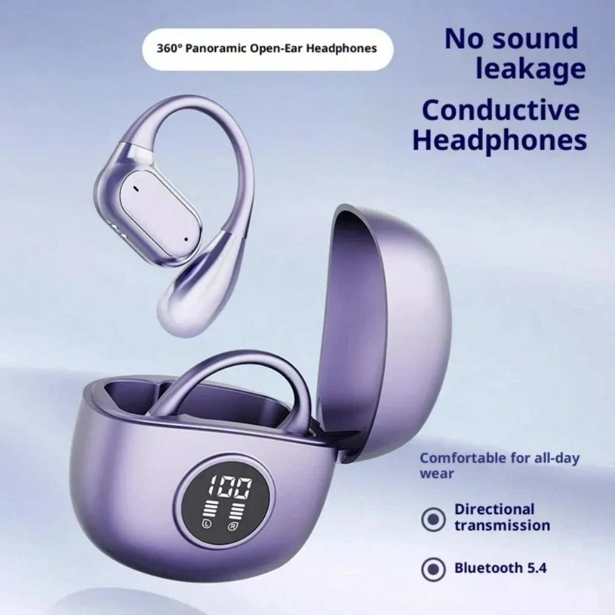SONY Bluetooth 5.4 Ear Hook He - Wireless Earbuds Tws ulasan dan harga