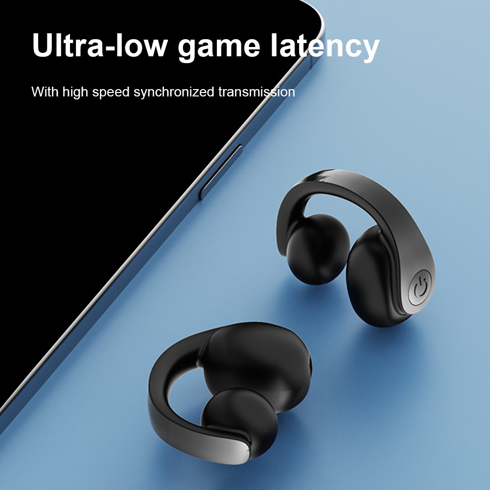 Wireless Ear Clip On Earphone  - Bluetooth Headset On Ear ulasan dan harga