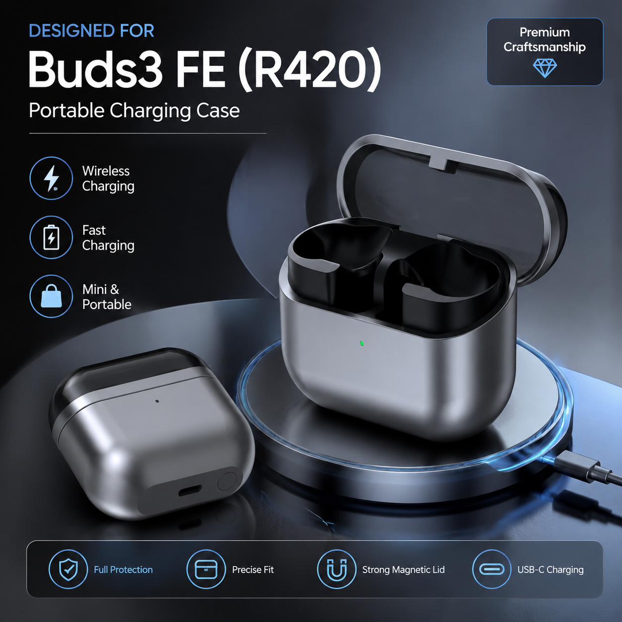 Replacement Charging Case For  - Earbuds Charging Case ulasan dan harga