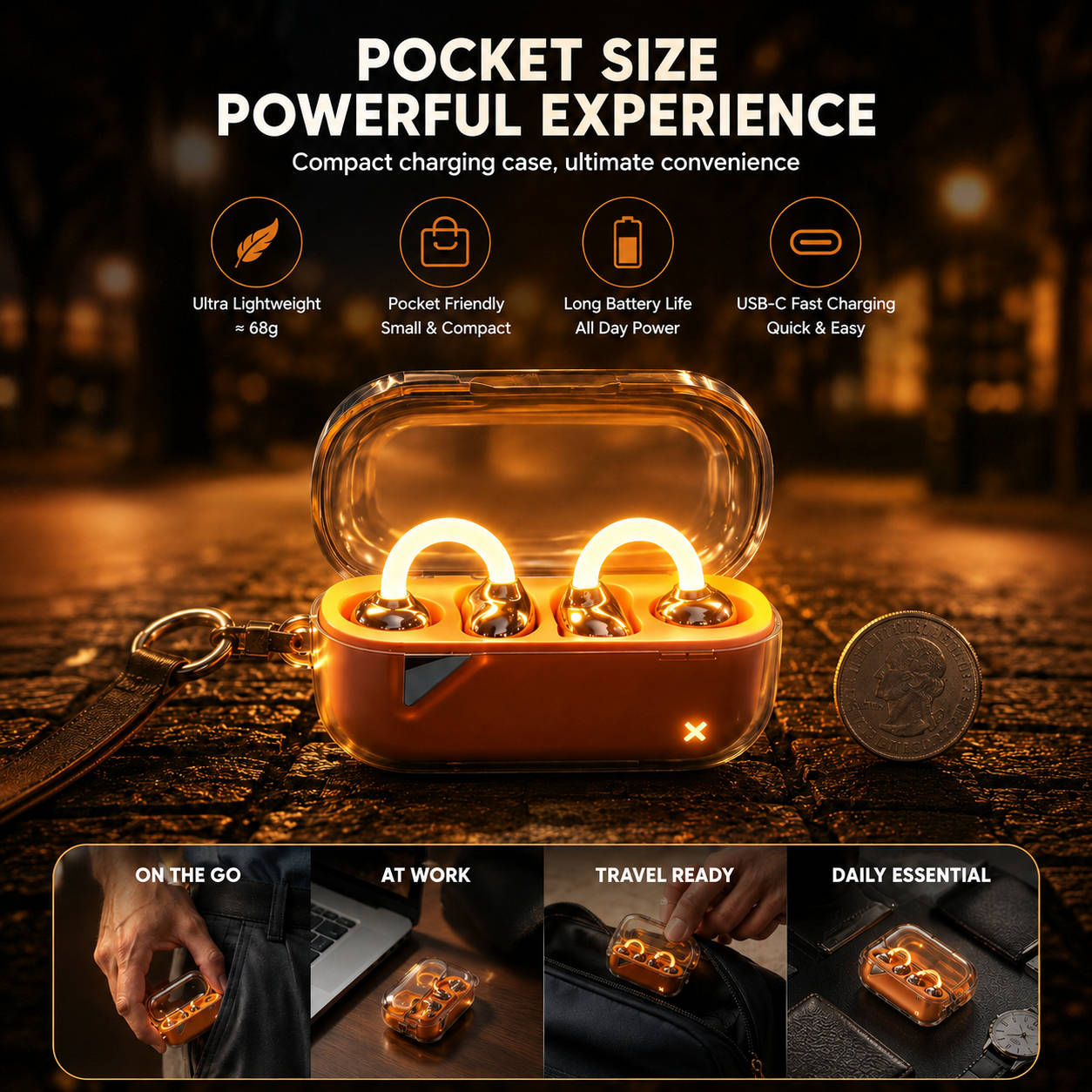 Dmooster D22 Wireless Bluetoot - Sports Earphone Hook ulasan dan harga