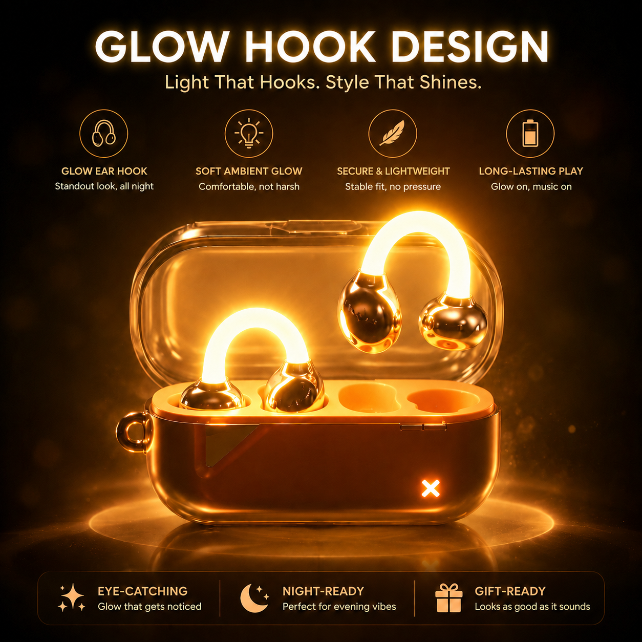 Dmooster D22 Wireless Bluetoot - Sports Earphone Hook ulasan dan harga