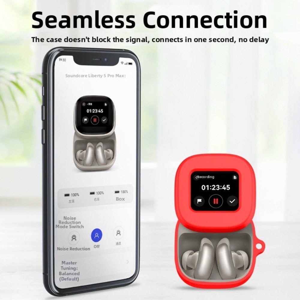 With Carabiner Silicone Protec - Earbuds Charging Case ulasan dan harga