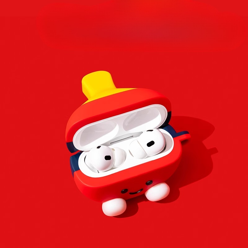 3D Table Tennis Cartoon Cute S - Earbuds Charging Case ulasan dan harga