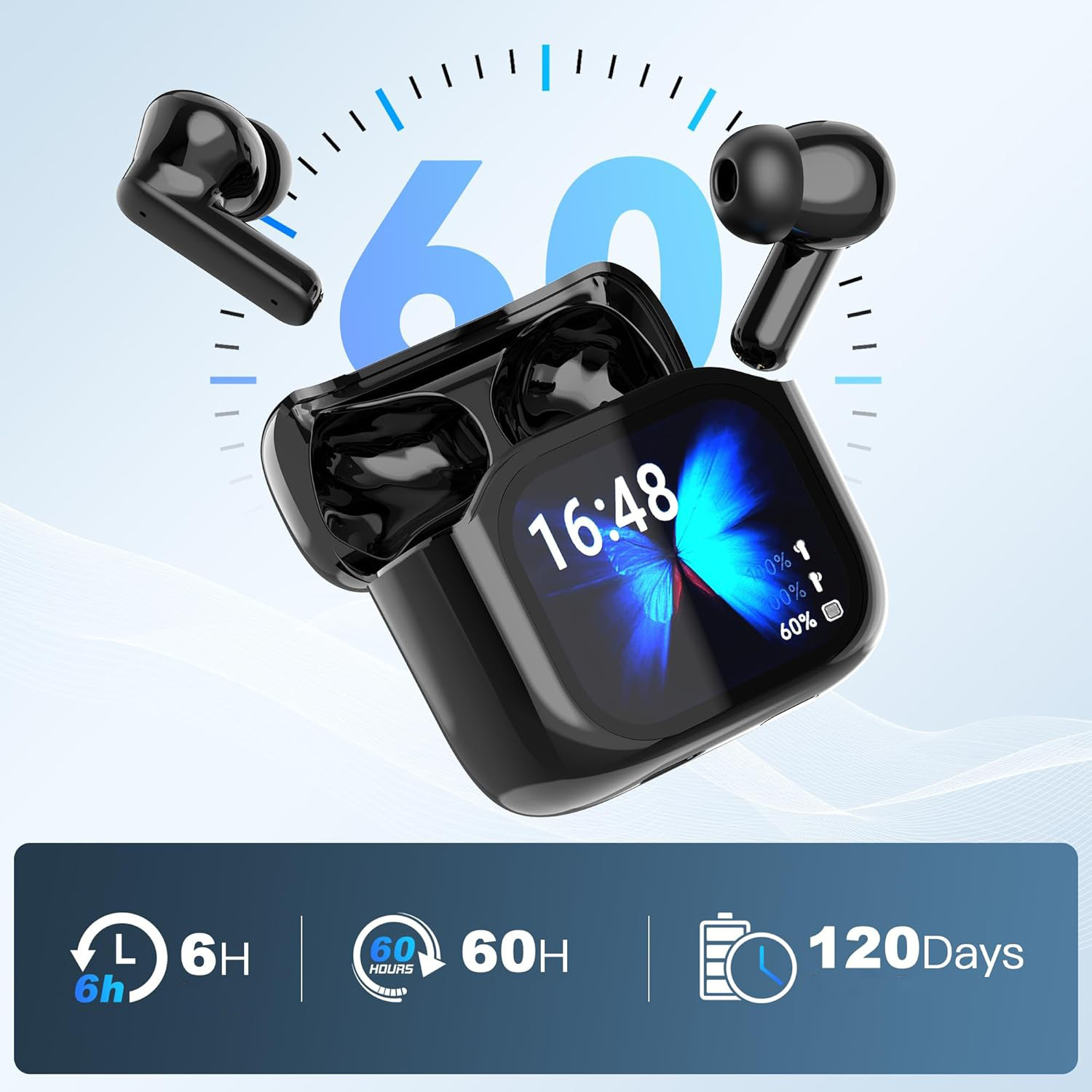 2025 AI Translation Bluetooth  - Noise Cancelling Headphone ulasan dan harga