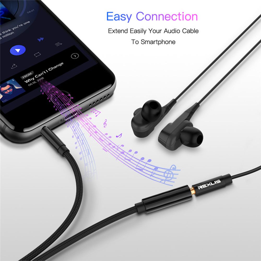 0.5m/1m/1.8m/3 Meters/5m Stere - Cable Extension 3.5 ulasan dan harga