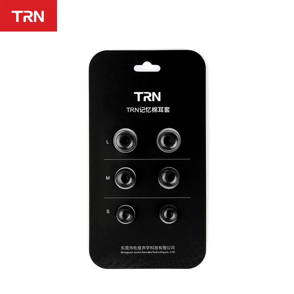 TRN 3Pairs (6pcs) Earphone Mem - Earphone Foam Tip ulasan dan harga