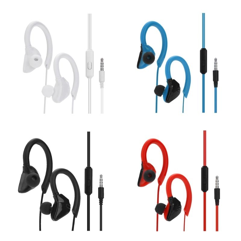 Sports Earbuds Wired with Micr - Wired Earphone Mic ulasan dan harga