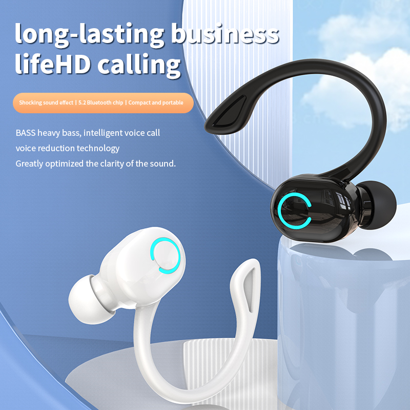 VAORLO Bluetooth 5.2 Earphone  - Sports Earphone Hook ulasan dan harga